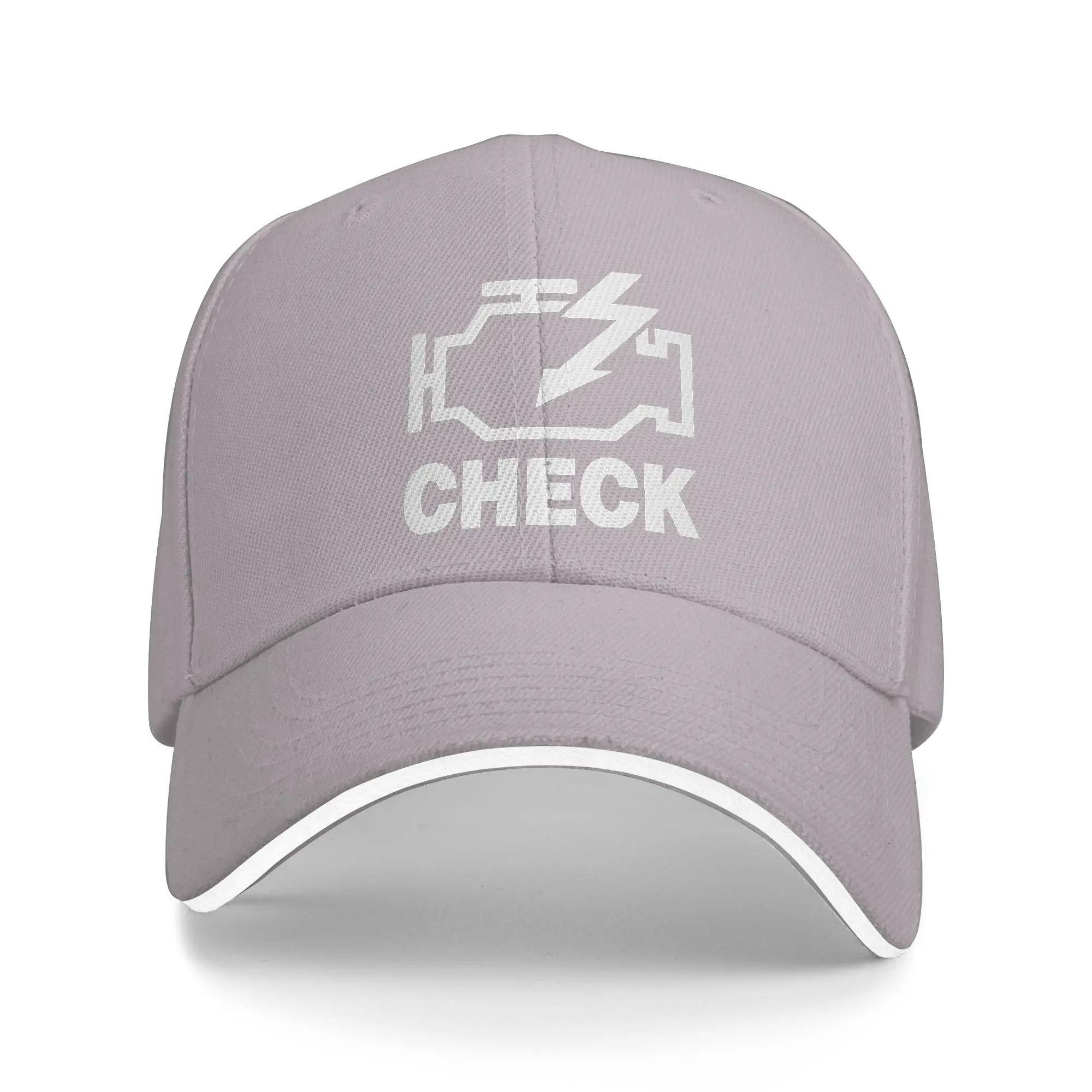 Hot Sale Check Engine Light baseball Baseball Cap  Dad Hat Sun Visor Cap  School Life Sun Visor Cap