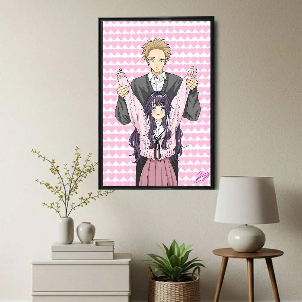 Fragrant Flower Blooms with Dignity Poster Trendy Wall Art For Coffee Office Bar Decoration Best Gift Good Sticker Printed