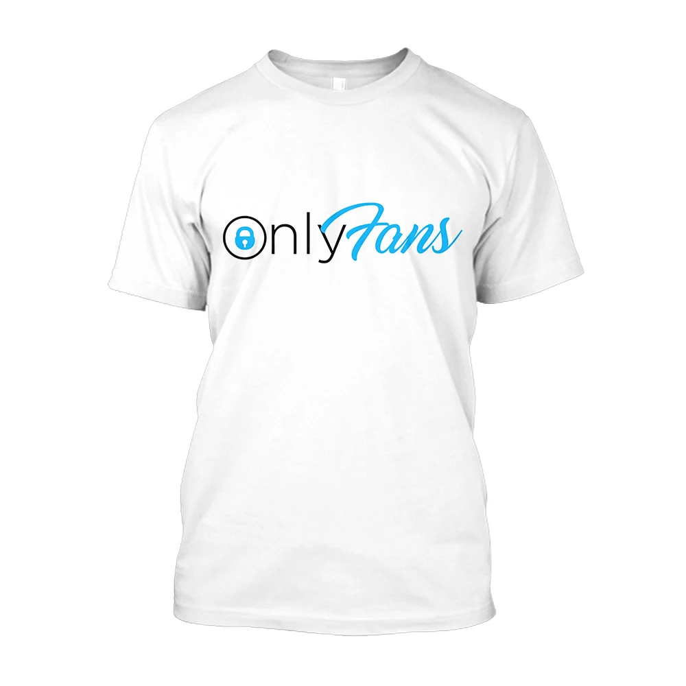 Jumeast Onlyfans-camisetas negras para hombres y mujeres, ropa de calle de gran tamaño, divertida, personalizada, Blanca