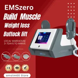 EMSzero Sculpt Body Machine for Weight Loss Stimulating Muscle EMS Slimming Fat Removal High Power Fitness Sculpting 2 Handles