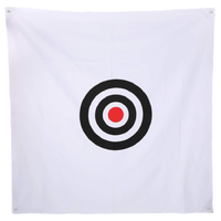 Golf Traget Net Cloth 1.5x1.5M Golf Hanging Target Cloth Hitting Practicing Training Aids Indoor Outdoor