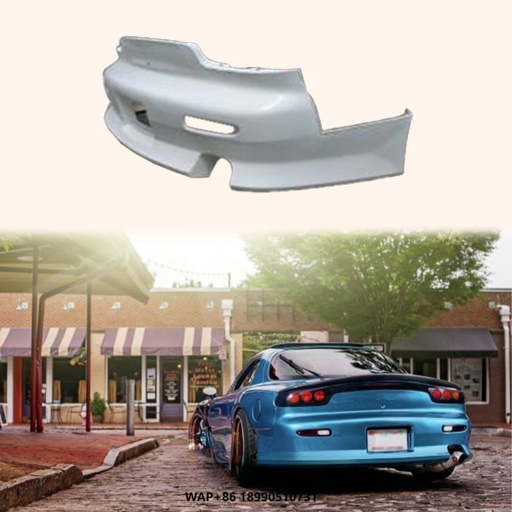 

Car Body Kits Rear Bumper Guard for Mazda RX7 FD3S VTX1 Type Fiberglass FRP Unpaint Rear Bumper