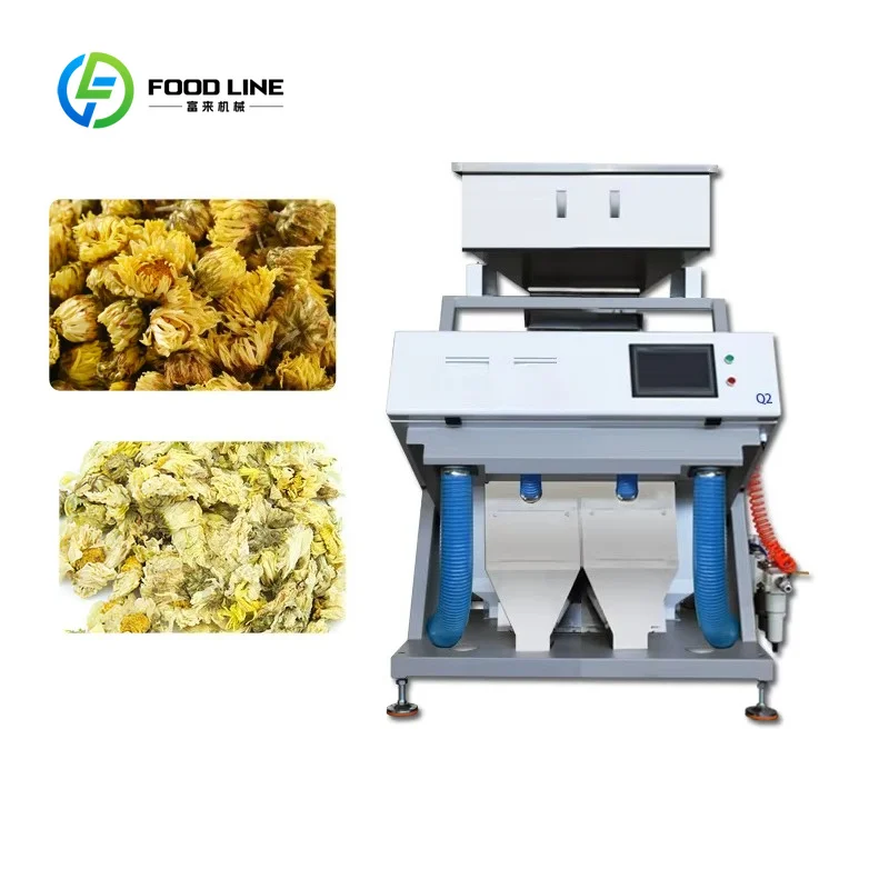 Customized Commercial Optical Color Sorter Machine Seed Garlic Legumes Colour Sort Machine Coffee Bean  Color Sorting Machine