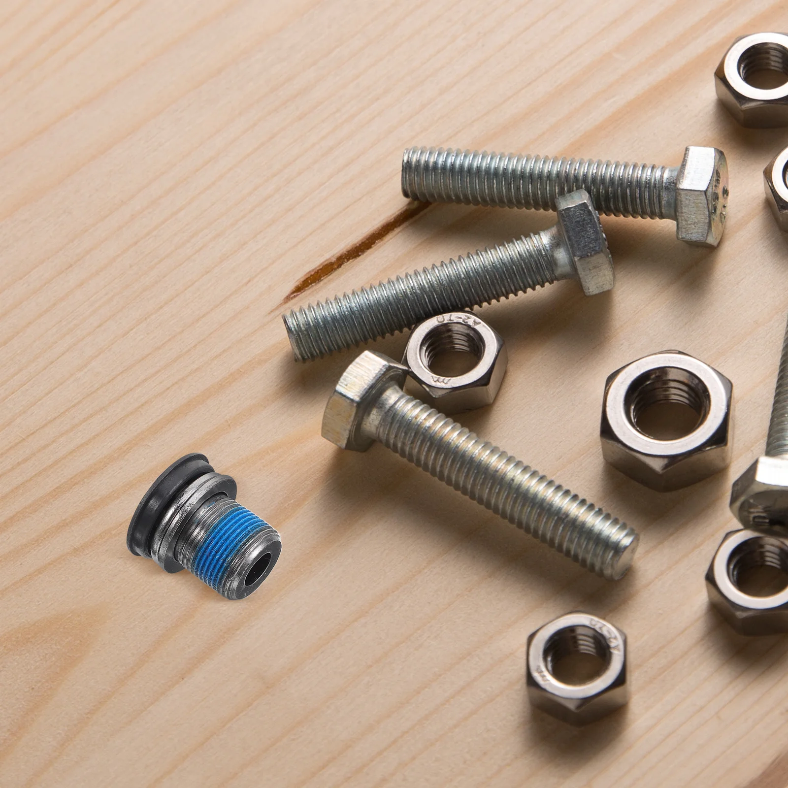 

Aluminium Alloy Crank Bolt Replacement Bike Crank Screw Waterproof Fixing Screw For Mountain Bike Repair Tool Kit