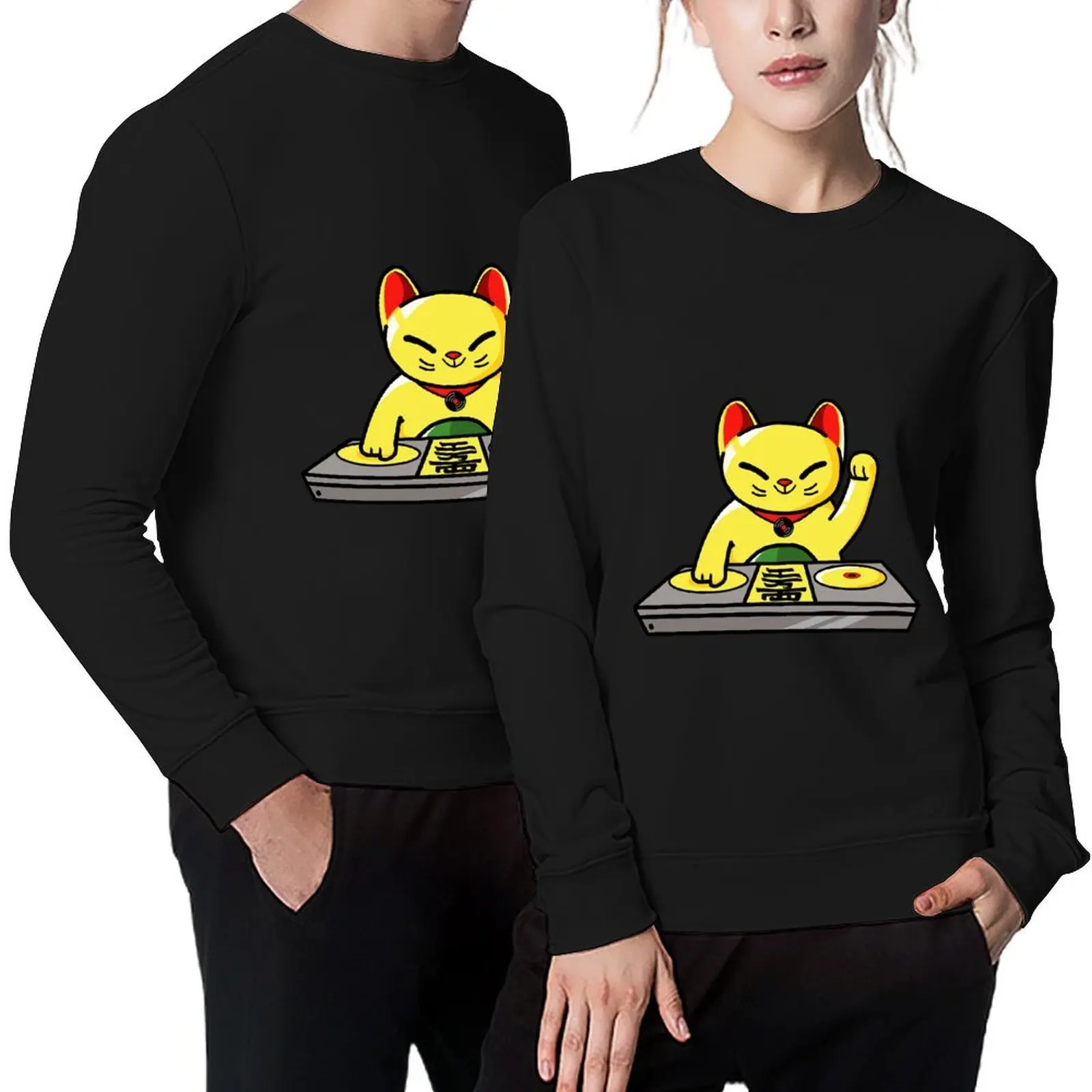 

Meow-sician Pullover men's sweat-shirt autumn new products men's coat autumn jacket men hooded sweatshirt