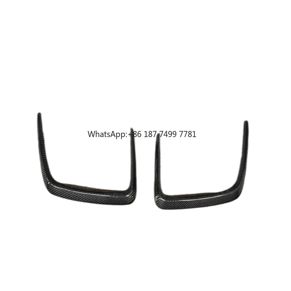 

Carbon Fiber MP Style Front Bumper Vent for . G80 G82 M3 M4 Ventilation Airflow Engine Hood Vent Decoration