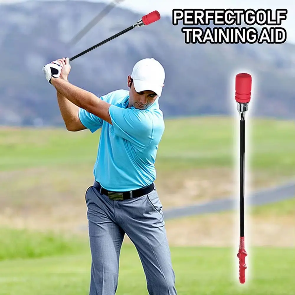 リズムクリックサウンドゴルフスイングトレーナーゴルフシャフト軽量ゴルフロングパタートレーナー多機能人間工学