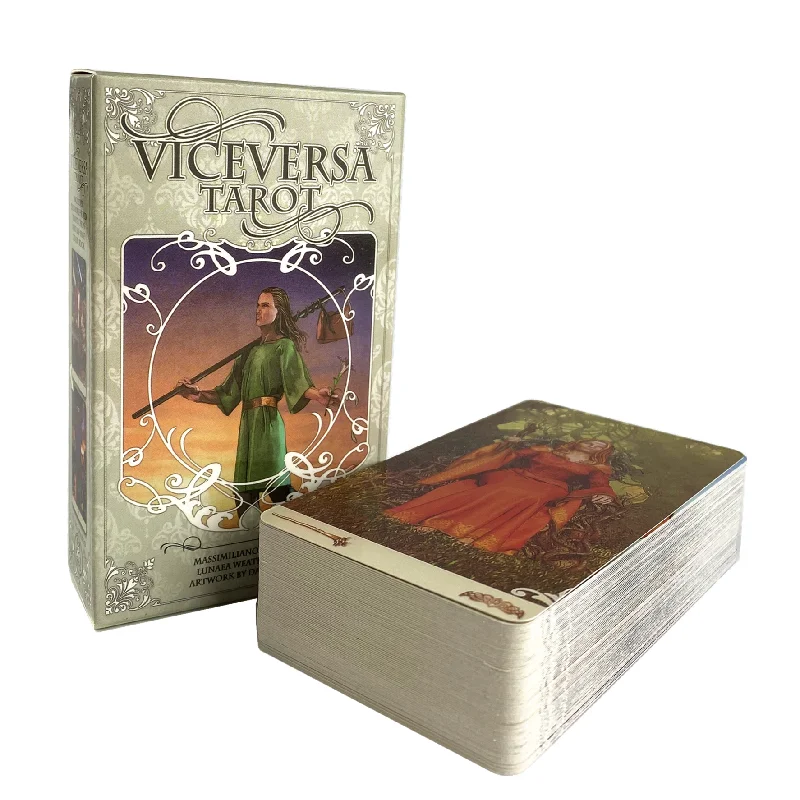 78 pièces Kit de Tarot Vice Versa cartes de Tarot Oracle Deck fête de famille jeu de société cartes de Tarot