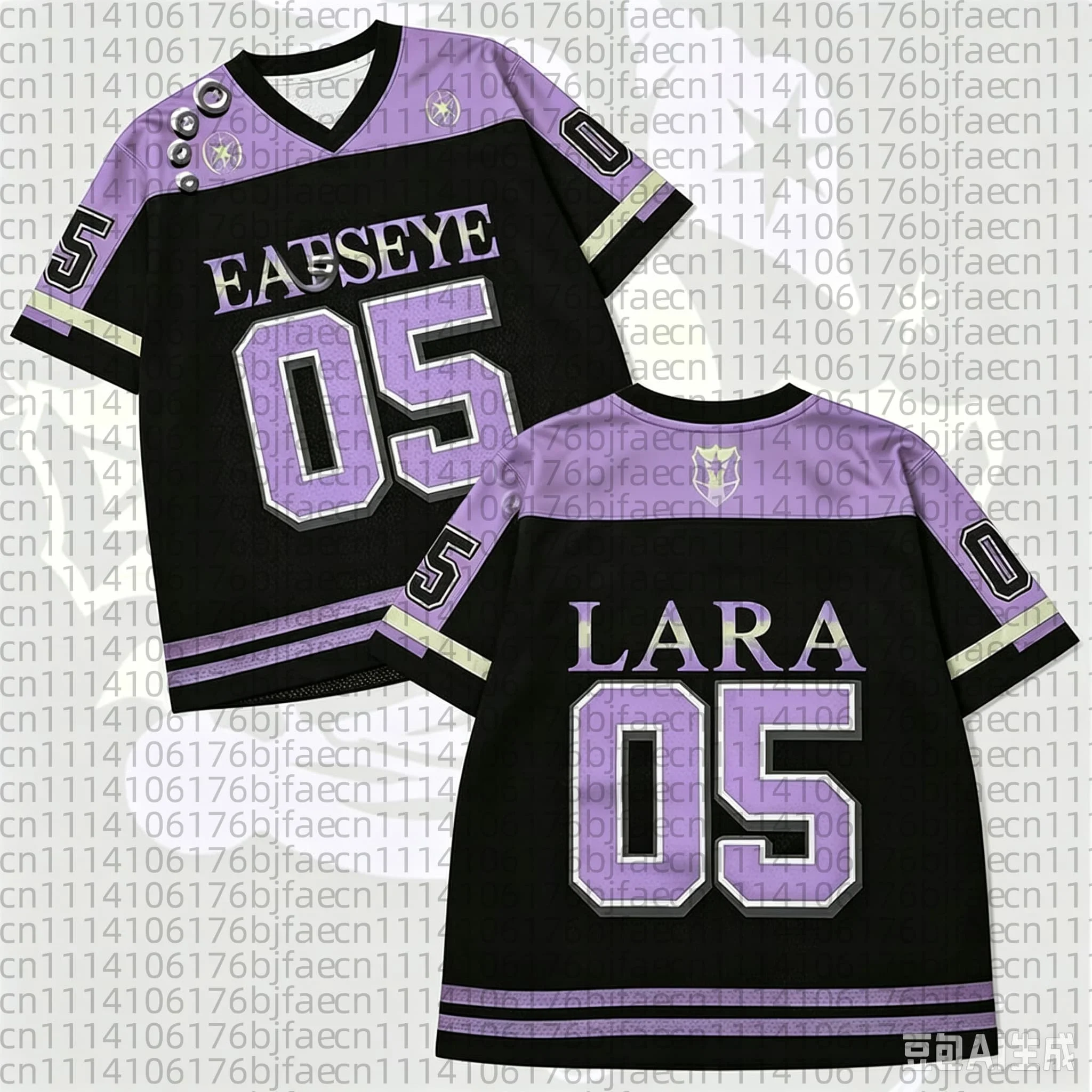 2026 Katseye Concert Unisex Jersey Loose Fashionable Streetwear Yoonchae Lara&Sophia Daniela Fans Tee Summer Men Women T-Shirts