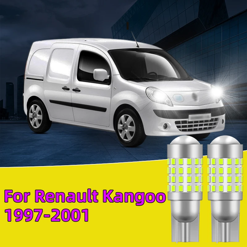 

2PCS For Renault Kangoo 1997-2001 Car T10 Led Traffic Bulb width light side marker position Signal Lamp 12V24V Clearance Lights
