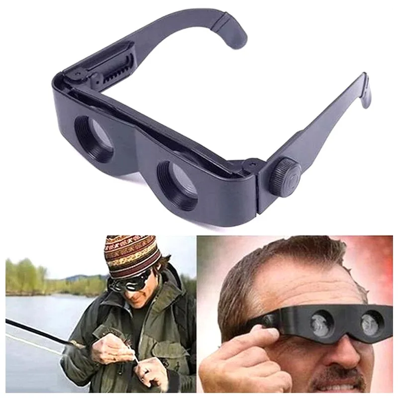 Glasses Fishing Professional Binoculars Telescope Magnifier Glasses Focus Adjustable Hands-Free Wearable for Theater TV Sigh - Image 5