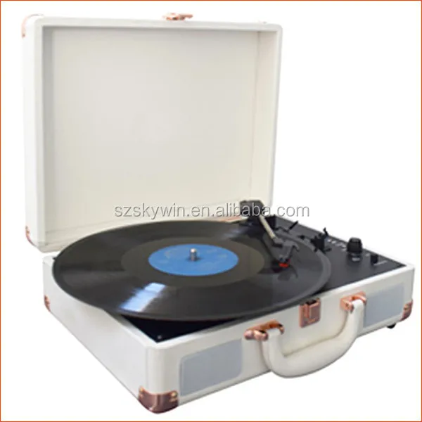 Record Player Gramophone Phonograph Antique Built in 2.0 Stereo Speaker Blue Tooth Record Player