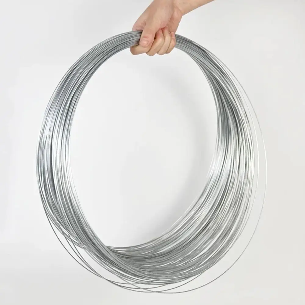 Handmade Solid Wire Galvanized Iron Wire Steel Wire Fine Steel Wire Rope Crafts DIY Projects