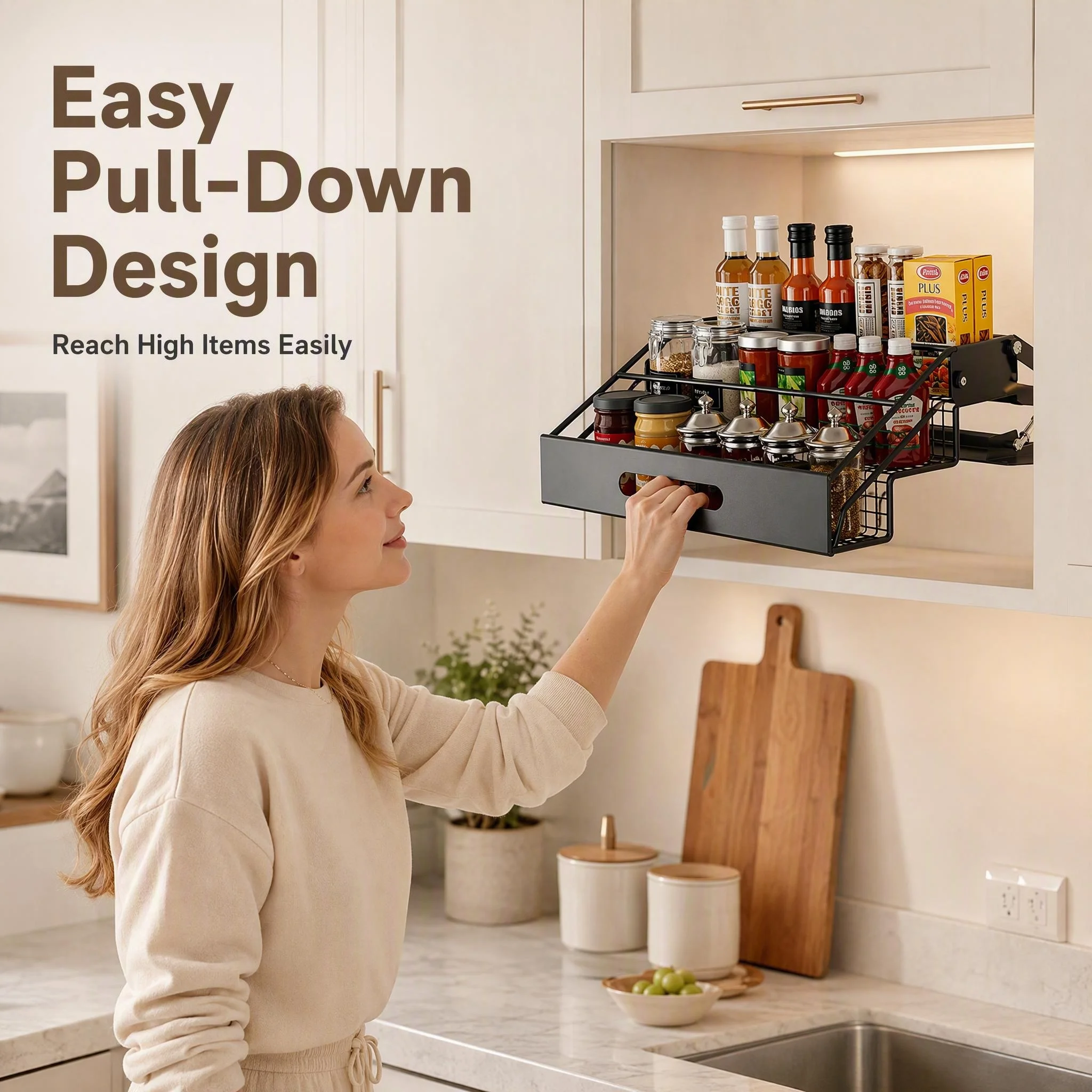 Uittrekbare kruidenrek voor ka - Kitchen Gadgets Rack recensie en prijs