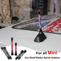 Union Jack Car Roof Radio Aerial fm Antenna Antena for Mini Cooper S JCW R55 R56 R57 R60 F55 F56 Clubman Countryman Accessories
