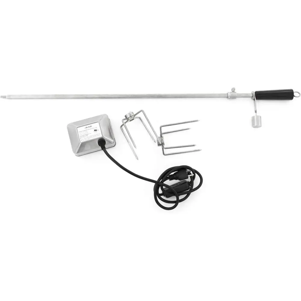 

Premium 4-Burner Gas Grill Kit for Rotisserie Cooking