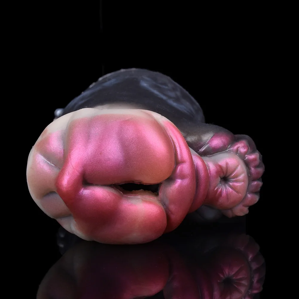 GEEBA NetWeight 594g الخيال الحيوان الأرنب الاستمناء كأس السائل سيليكون ذكر الاستمناء واقعية المهبل جيب كس الضارب