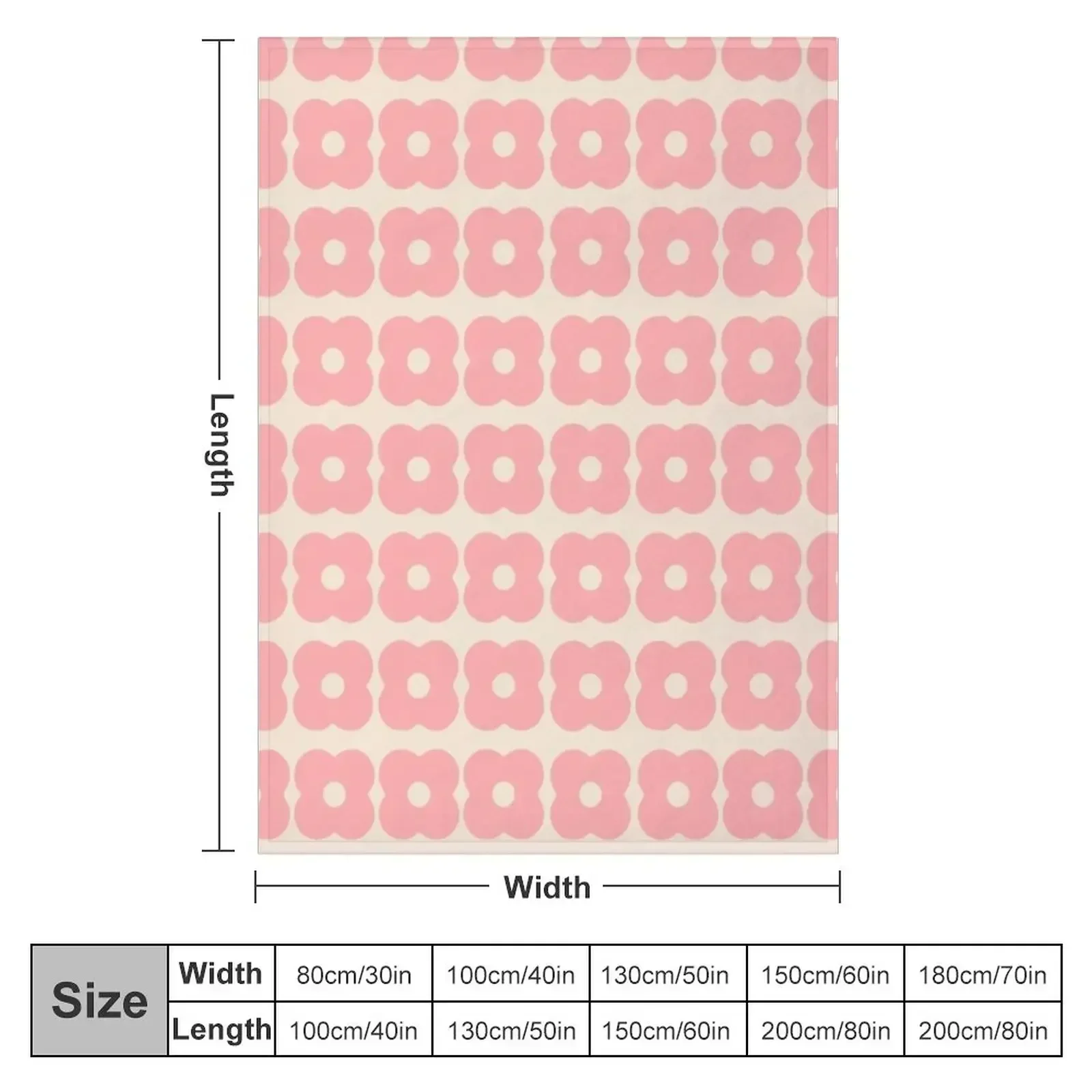 orla kiely, Flower Stem ,orla kiely pattern Throw Blanket couch cozy soft plush fuzzy picnic outdoor blanket