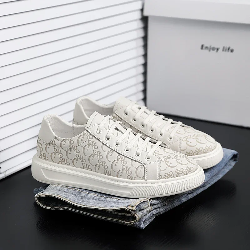 

Men's Casual Shoes, High-quality Retro Thick-soled Durable Board Shoes, Street Trend Walking Shoes, Bone Correction Shoes