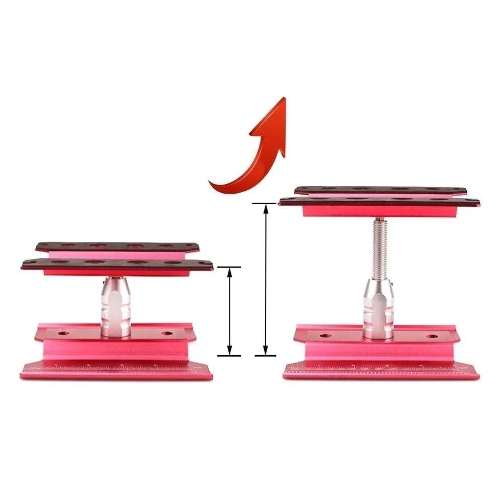 Metalen Aluminium RC Auto Werkstation Werk Stand Reparatie 360 Graden Rotatie Voor 1/8 1/10 1/12 1/16 Schaalmodel