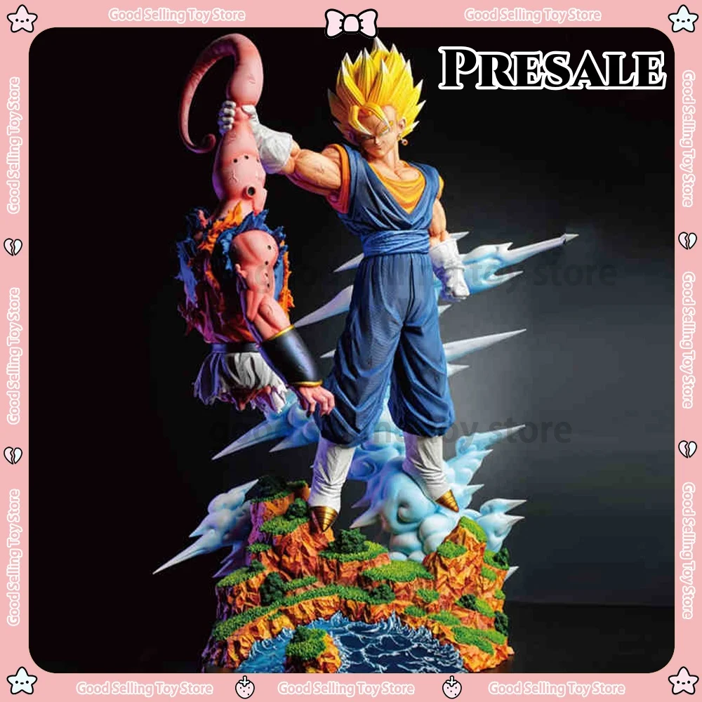 Dragon Ball Anime Figure CS Vegito VS Buu Action Figure GK Scene Statue Animation Decoration Model Toys Children Christmas Gift