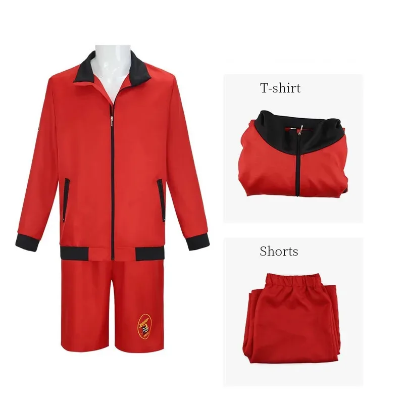 أزياء TV Baywatch The Mentor التأثيرية على طراز الشاطئ سترة حمراء شورت Hasselhoff لعب الأدوار بدلة موحدة H4;v'5,f;6.j;8'