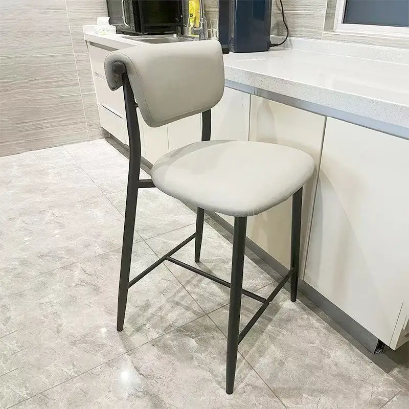 Kursi Bar Desain Nordik Minimalis Estetis Nyaman Mewah Kursi Bar Barber Santai Kursi Rias Trendy Furnitur