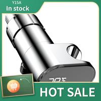 Y15A Digital Display Adapter Dual Temperature Readings Shower Head Holder Home Bathroom Electroplating Digital Shower
