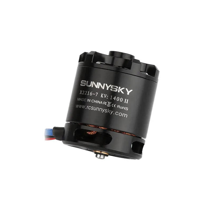 SunnySky X2216 V2 Outrunner Motor for RC 15E Scale Fixed‑wing Model Aircraft