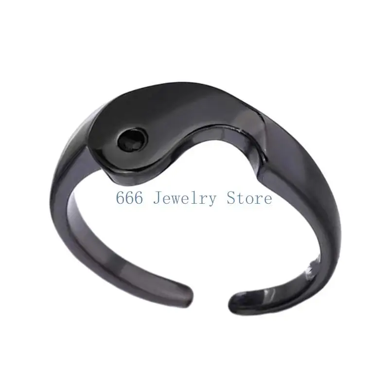 f2td-bagua-Обручальные-кольца-Элегантные-унисекс-ювелирные-изделия-Регулируемый-размер-Материал-сплава