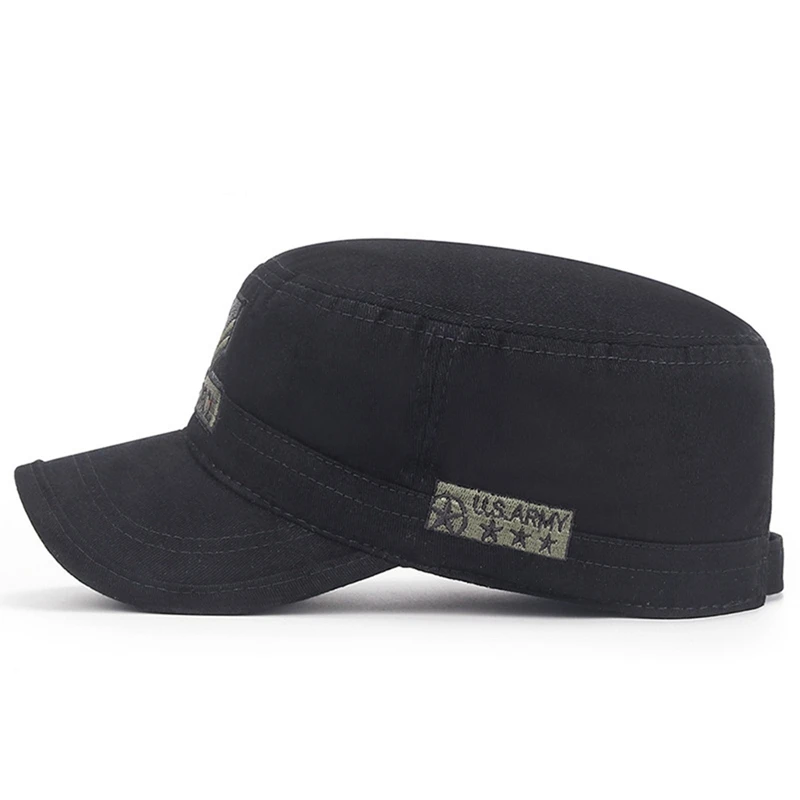 Wojskowe czapki kamuflażowe polowanie wspinaczka Snapback kamuflaż jednolite kapelusze przeciwsłoneczne regulowane Casual Men Fashion czapka z