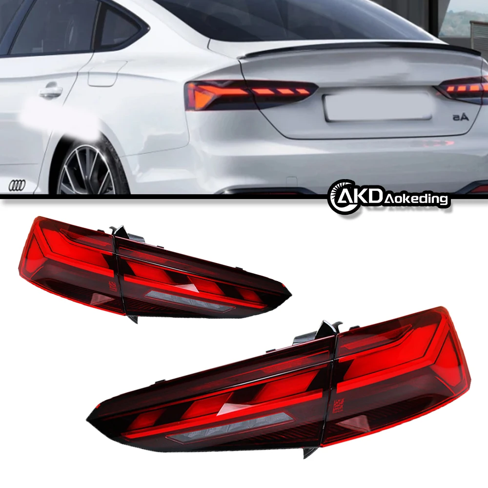 

Auto Tail light Parts For Audi A5 2017-2020 S5 upgrade latest Styling DRL Dynamic Signal Light Car Accesorios Modified