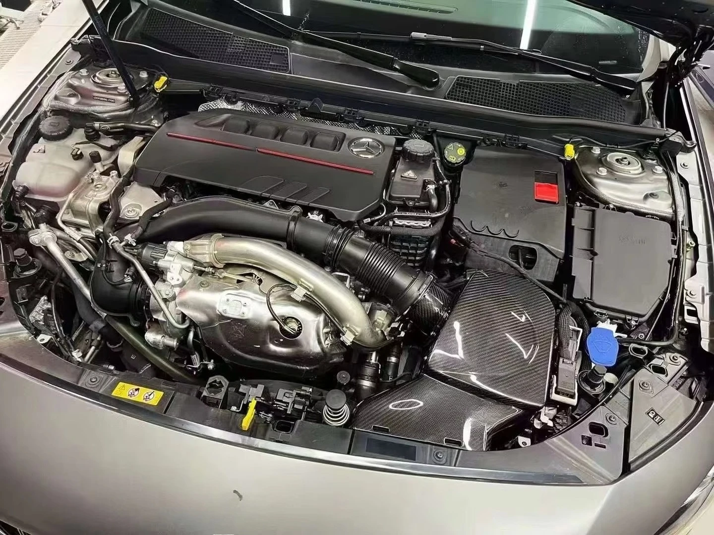 

High Performance for A35 W177 Dry Carbon Fiber Cold Air Intake System