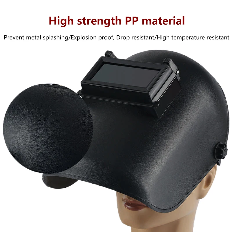 Electric Welding Mask Head-Mounted Welder\'s Special Protective Mask Welding Welder Mask Dust-Proof Welding Mask