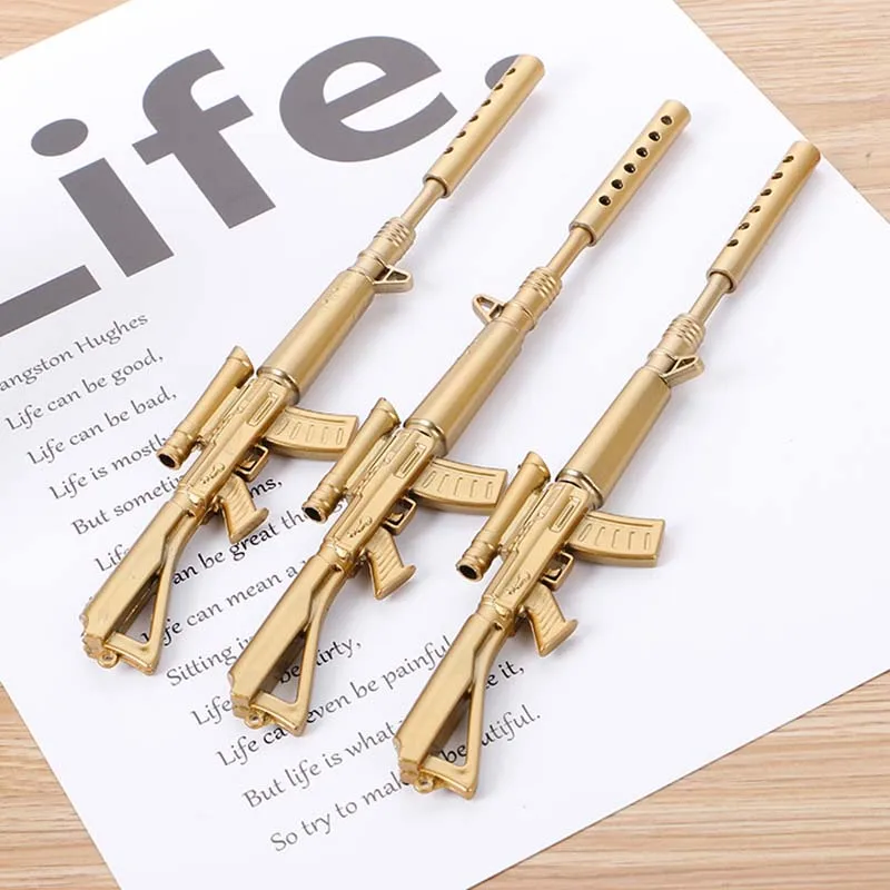 Creative Stationery Machine Gun Model 0.5 Neutral Pen Cute Student Gift Water Based Pen Strange Signature Pen