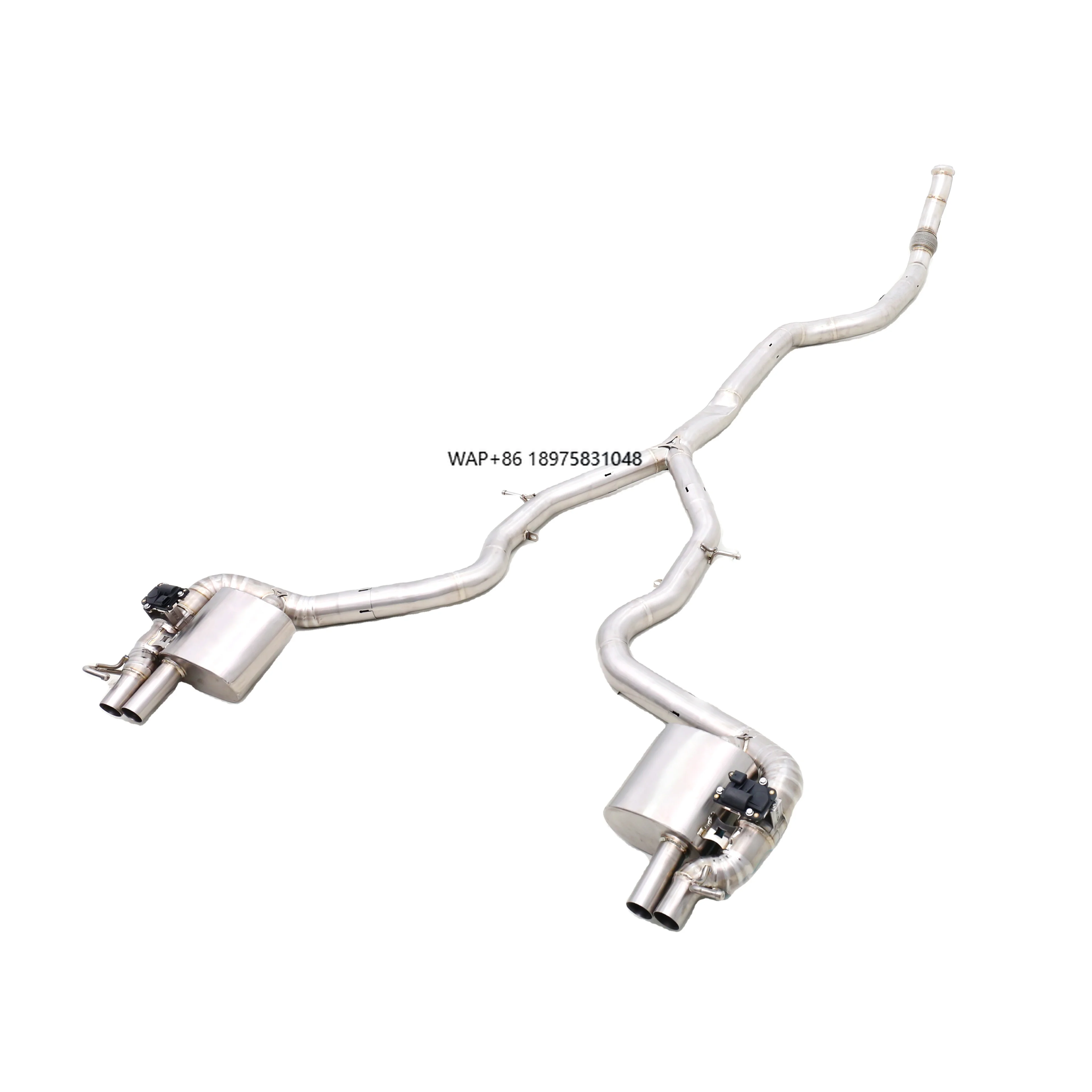 CLE53 OEM Button Control Titanium Valve Catback Exhaust System