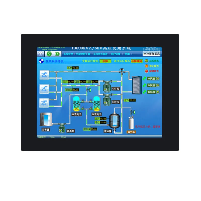 Industrial TFT touch HMI 15 inch dual core J1800 2GB 32GB 9-30V VGA 4*USB human machine interface Xingtac TPC-8150E