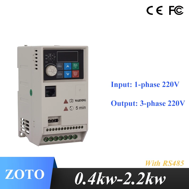 

Economic VFD 0.4KW-5.5KW Input 1ph 220V 3ph 380V Output 3ph 220V 3ph 380V Motor Speed Controller Frequency Driver Inverter