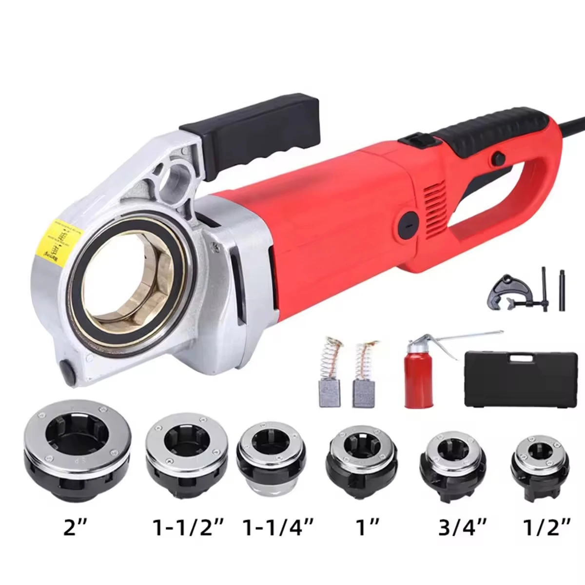 

Удобный ручной электрический труборез с оцинкованным железным сердечником двигателя, простой в эксплуатации, с шарнирным ключом