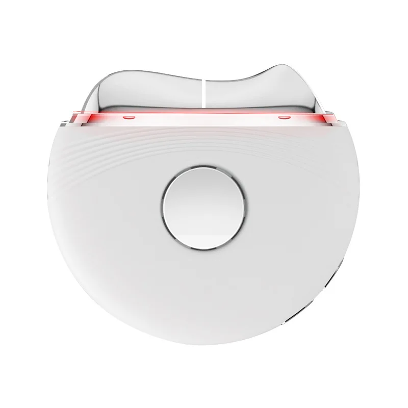 Dispositivo di bellezza a microcorrente con vibrazione Gua Sha per massaggiatore facciale con impacco caldo freddo