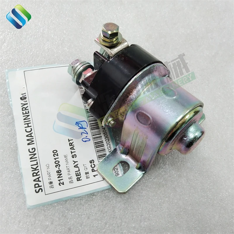 SKGM 21N6-30120 R130W-3 R140LC-7 Excavator Spare Part 24V Start Relay 21N6-30120