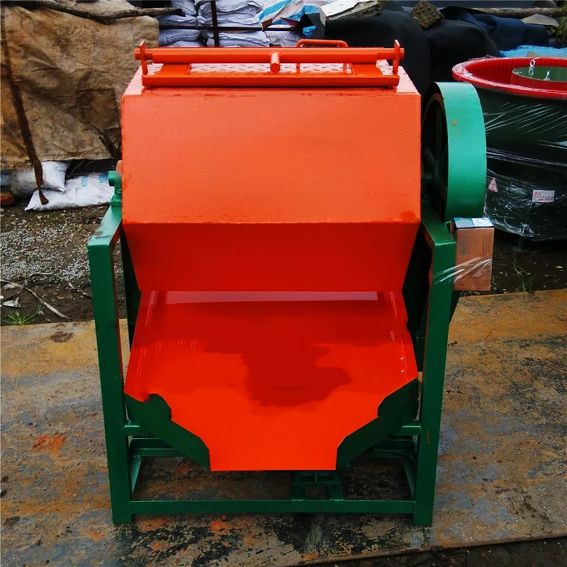 Hexagonal rubber drum polishing machine Roller barrel grinder Rotary tumbling Deburring polishing barrel