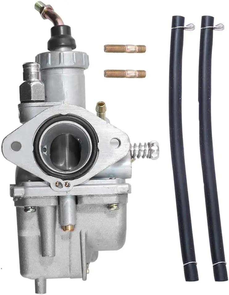 Carburador con tornillos para línea de combustible, repuesto para Yamaha Breeze Grizzly Grizzly 125 YFM125 Moto 4 YFM225 Timberwolf 250 YFB250