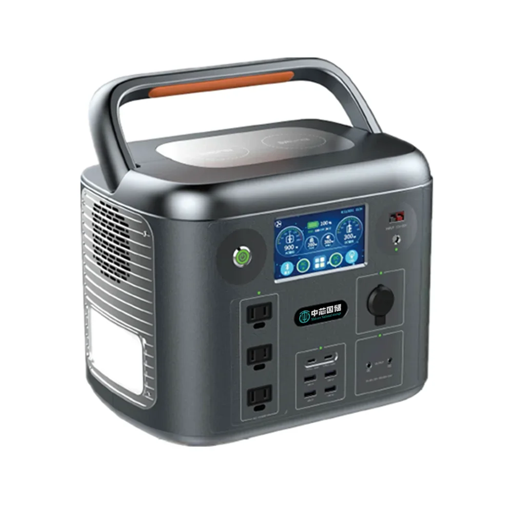 

1500Wh Portable Power Stations Touch LCD Screen Lithium Battery Backup Generator Outdoor Home Power Station for RV Travel