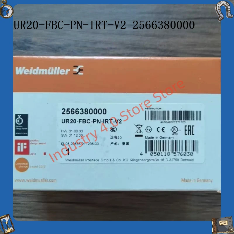 

Brand UR20-FBC-PN-IRT-V2 2566380000 Module New