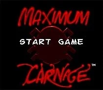 New Arrival Maximum Carnage 16 Bit MD Game Card For Sega Mega Drive For Genesis