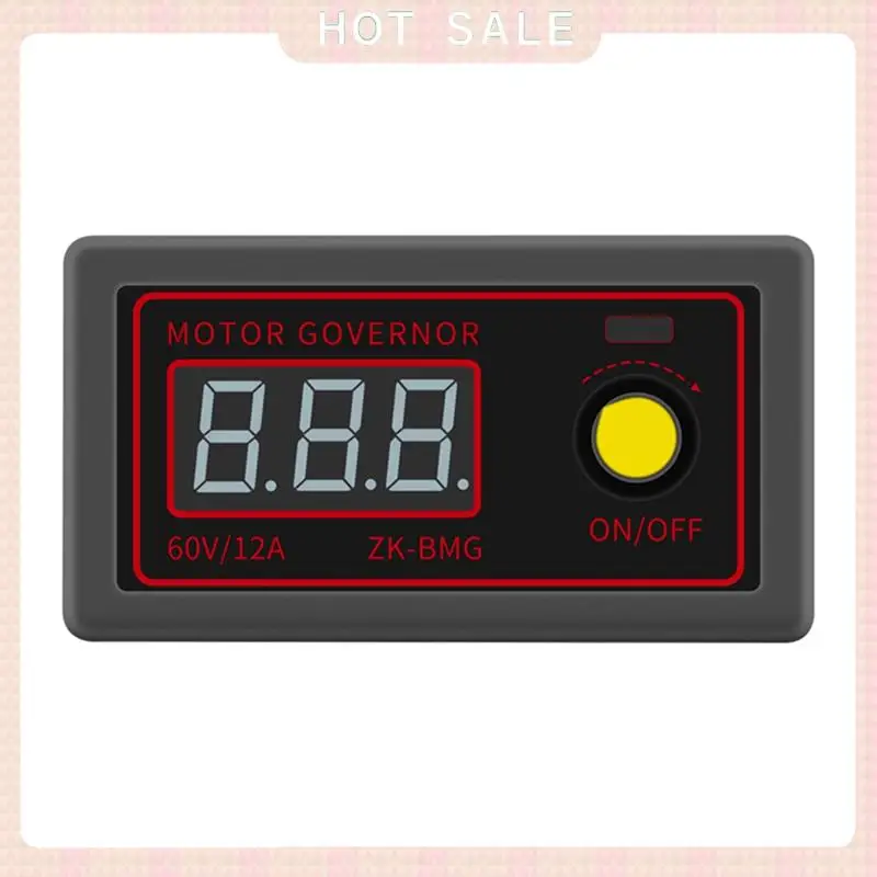 24-Hour Delivery PWM DC Motor Speed Controller Motor Fan Controller With Display Motor Controller 9-60V/12A /500W
