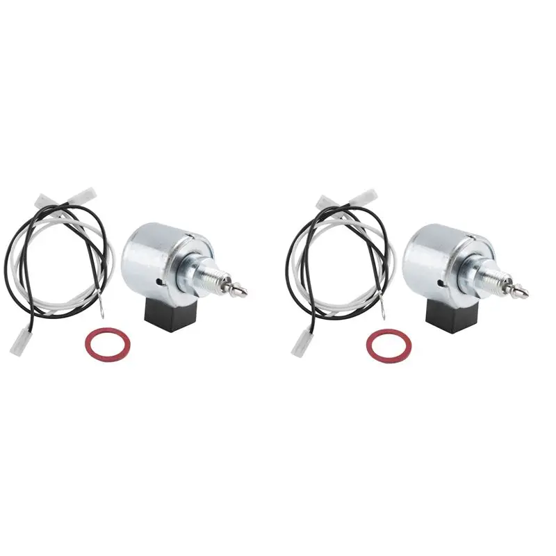 VOFUN-2X Carburetor Fuel Cut Off Solenoid Replacement For Briggs & Stratton 694393 With Walbro Carb Carburetor