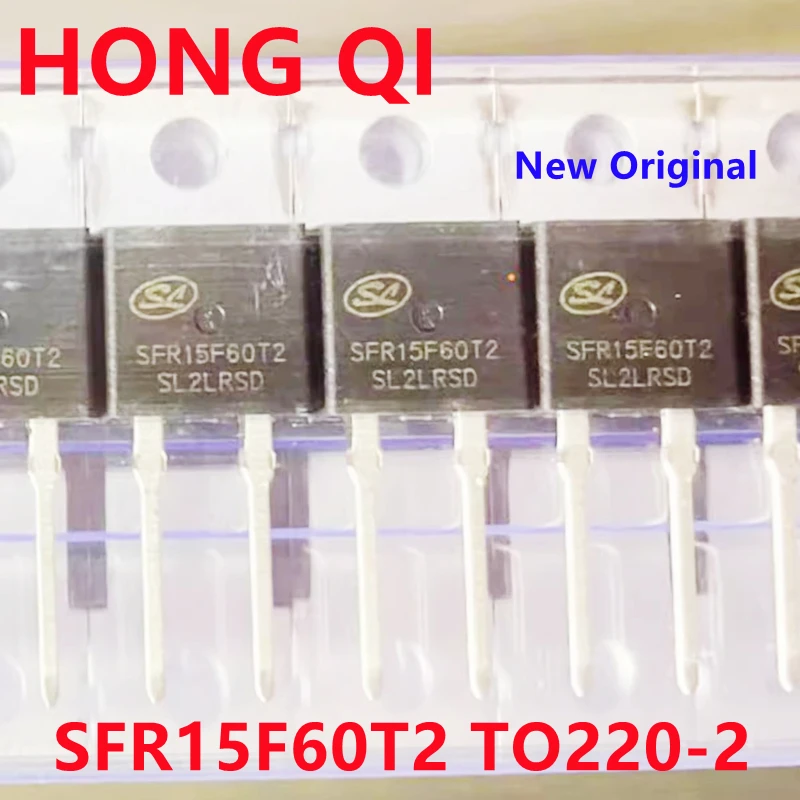 10PCS New Original SFR15F60T2 15F60T2 TO220-2 Fast Recovery Diode 15A 600V