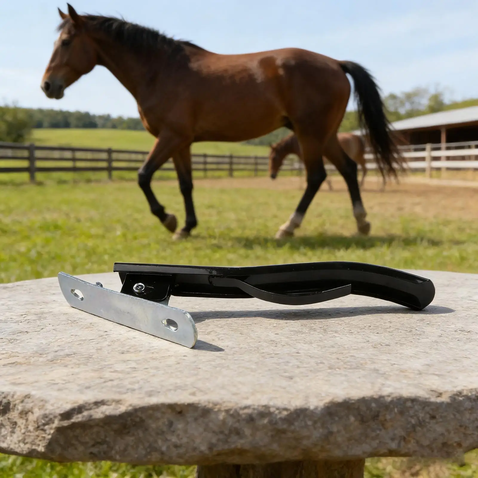 Equestrian Storage Folding Bridle Rack Hanger Weight 1000g Portable Design Practical Hook Included Compact Size